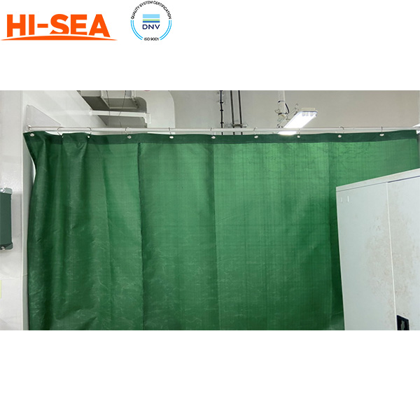 Marine Fire Resistant Curtains